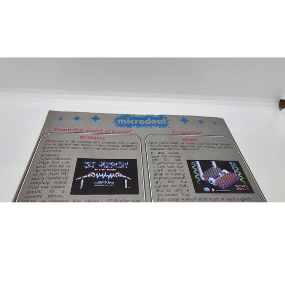 3 for 20 $ Vintage ANTIC ATARI MAGAZINE OCT 1987 VOL 6 NO 6  Football Predictor - Picture 4 of 6